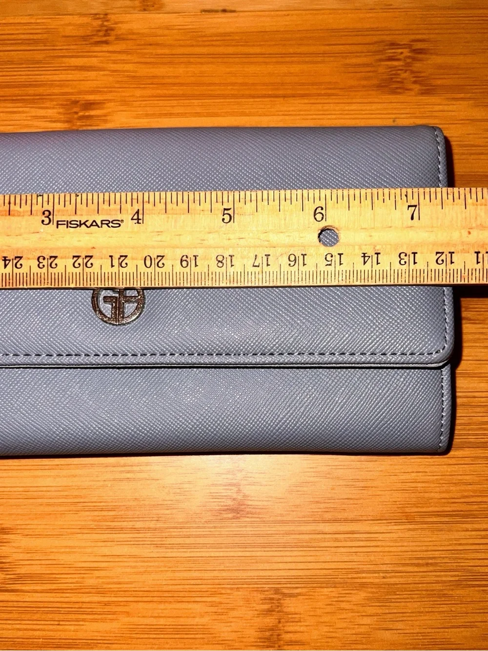 Giani Bernini Women's Leather Wallet with Silver Accent